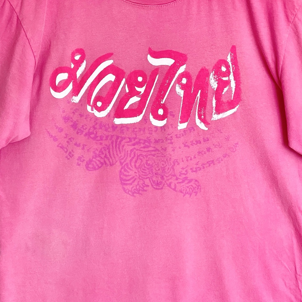 Roots of Fight Muay Thai Pink Short Sleeve MMA Fighting Gym T-Shirt Mens Large - Picture 4 of 14